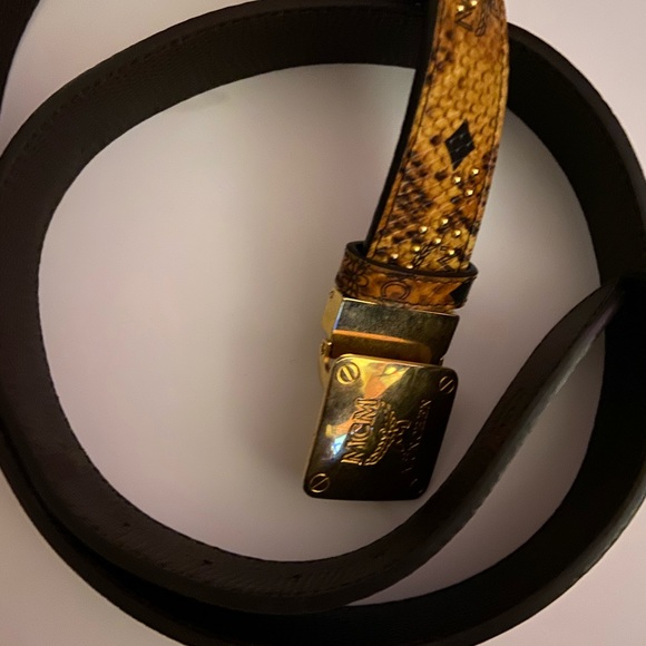Gently Worn Mcm Authentic Belt Unisex